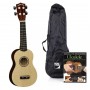 Pure Tone Soprano Ukulele Natural Pack KUS15 paradisesound strumenti musicali on line