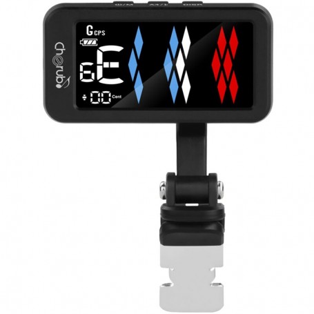 Accordatore wst-905 cherub clip-on tuner paradisesound strumenti musicali on line