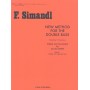 New Method For Double Bass 1. Franz Simandl. paradisesound strumenti musicali on line