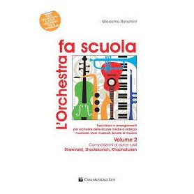 L'orchestra fa scuola vol.2 + audio e parti orchestrali paradisesound strumenti musicali on line