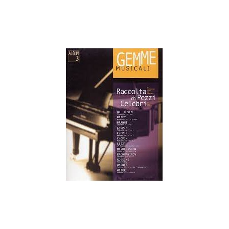 Gemme musicali 3 autori vari paradisesound strumenti musicali on line