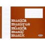 Quaderno Di Musica (Block, Cahier De Musique). paradisesound strumenti musicali on line
