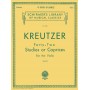Kreutzer - 42 Studies or Caprices paradisesound strumenti musicali on line