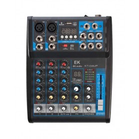 Mixer Ek 4 canali con effetti kt04up-paradisesound.it