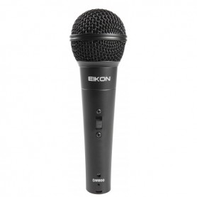 Microfono Dinamico con Cavo Xlr mt.5 Eikon Dm800-paradisesound.it