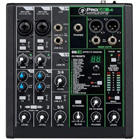 Mixer Mackie 6 Canali Profx6v3-paradisesound.it