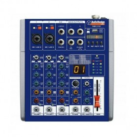 Mixer Professionale 4 Canali Audio Design Pamx1.211sc-paradisesound.it