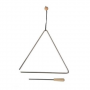 Triangolo Gewa 15 cm in Acciaio con Battente e Cordino-paradisesound.it
