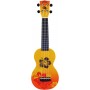 UKULELE MAHALO HIBISCUS ARANCIONE paradisesound strumenti musicali on line