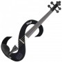 Violino 4/4 elettrico nero metallizzato paradisesound strumenti musicali on line