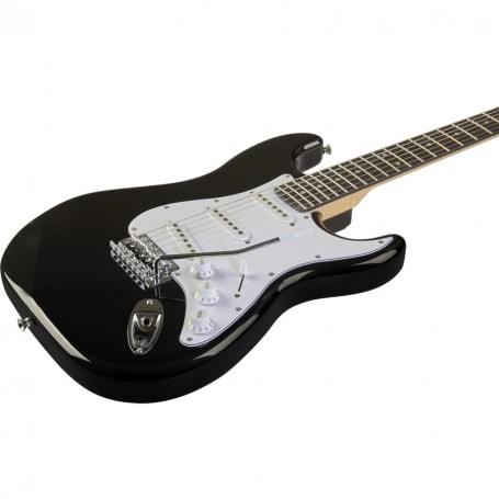 Chitarra Elettrica Pack Eko Eg-11 Black paradisesound strumenti musicali on line