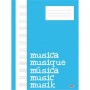 Quaderno di musica 12 righi 32 pagine paradisesound strumenti musicali on line