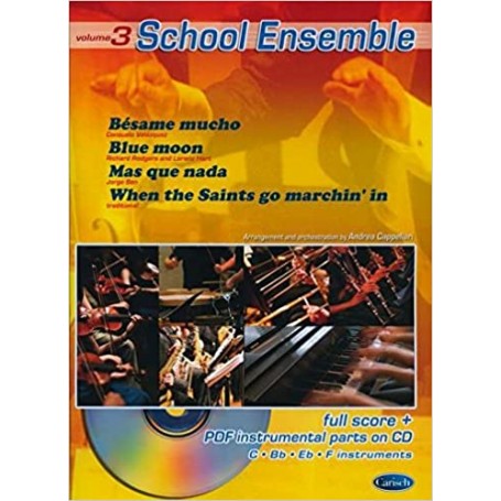 School Ensemble, Volume 3 paradisesound strumenti musicali on line