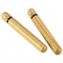 Claves Nino NINO502 in Legno Naturale per Percussioni-paradisesound.it