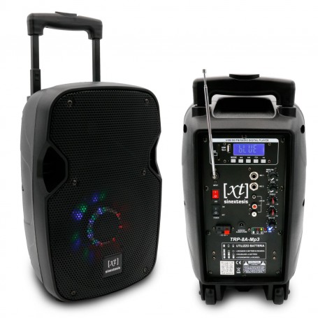 Diffusore Trolley Ricaricabile Sinextesis Trp-08a-Mp3-paradisesound.it