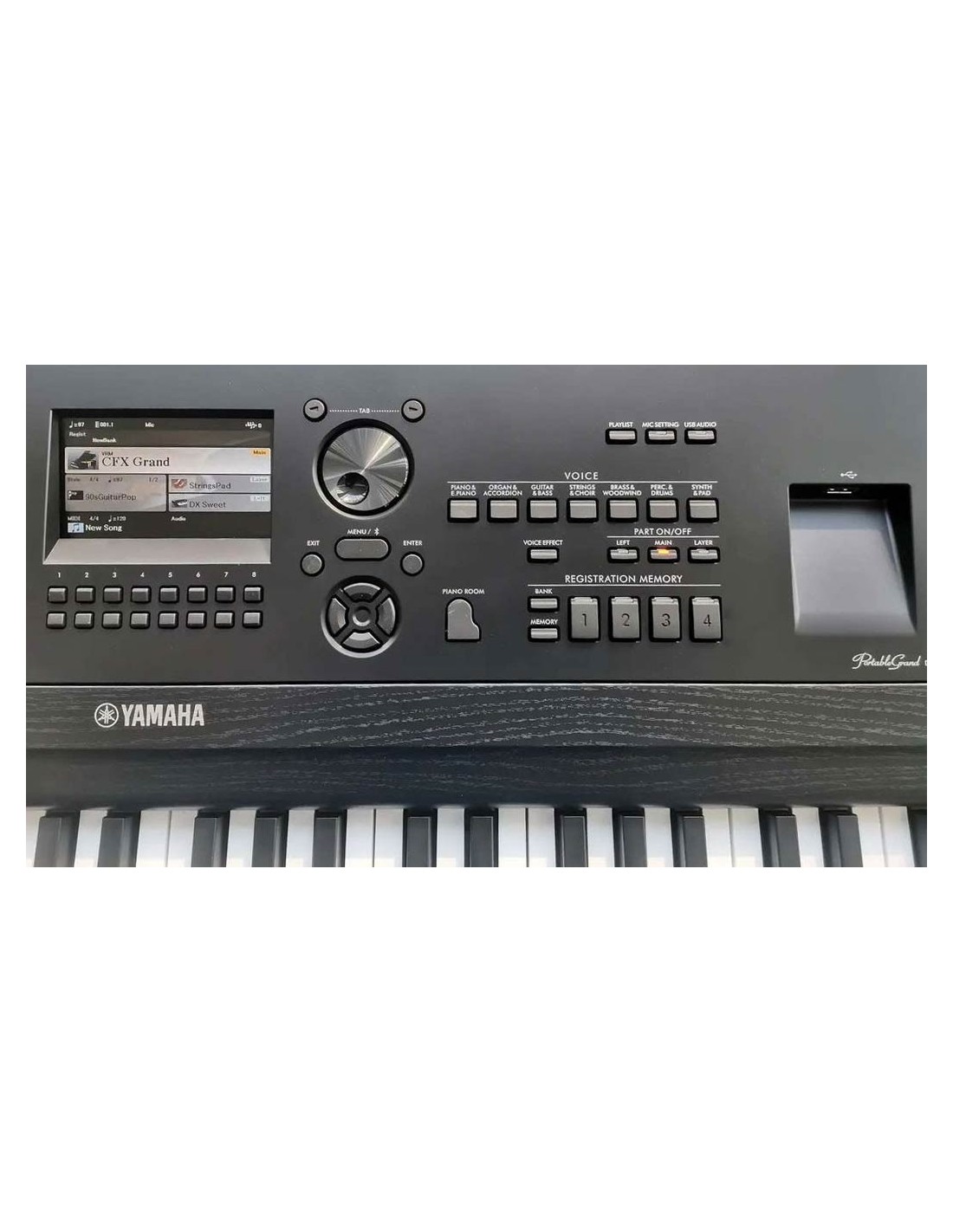 Pianoforte Digitale Yamaha DGX-670B Black-paradisesound.it