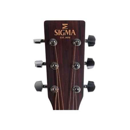 Chitarra Acustica Sigma Sig-dmc-ste Cutaway Elettrificata paradisesound strumenti musicali on line