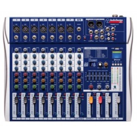 Mixer Prof. 7+1+1 Canali Audio design Usb e Bt - Pamx2.711-paradisesound.it
