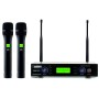 Sistema Wireless Uhf con 2 Microfoni a Gelato Audio Design Pmu 2212-paradisesound.it
