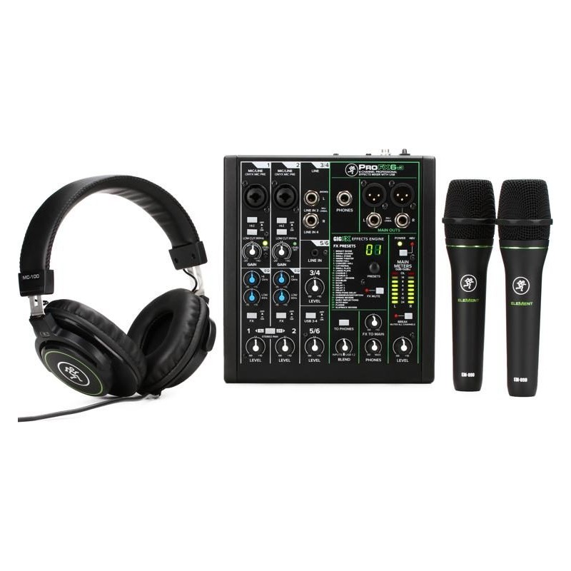 Mackie performer bundle paradisesound strumenti musicali on line
