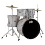 PDP BY DW SET COMPLETO BATTERIA CENTERSTAGE WHITE paradisesound strumenti musicali on line