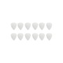 Plettro firestone delrin tex 0,38 mm, bianco (conf. 12 pz)-paradisesound.it