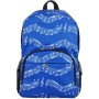 Zaino con pentagrammi (colore blu)-paradisesound.it