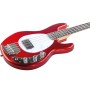 Basso Elettrico Eko MM-300 Chrome Red – 4 Corde, Corpo Solid-paradisesound.it