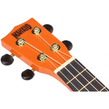 Ukulele mahalo rainbow arancione con borsa paradisesound strumenti musicali on line