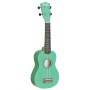 Ukulele Soprano Stagg US-Grass – Verde con Borsa-paradisesound.it