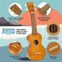 Ukulele Mahalo Kahiko – Naturale, Design Classico-paradisesound.it