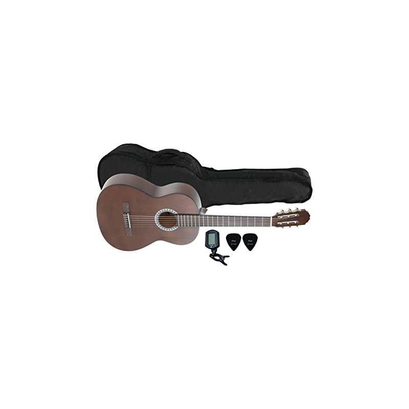 Chitarra Classica Basic Set 4/4 Noce Pure Gewa paradisesound strumenti musicali on line
