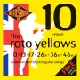 ROTOSOUND R10 ROTO YELLOW 10-46 paradisesound strumenti musicali on line