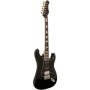 Chitarra Elettrica Solid Body – Stagg Style Strato HSS Black, Versatile e Moderna-paradisesound.it