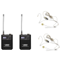 Sistema Wireless True Diversity Audio Design Pmu D440 200ch - Uhf con 4 Body Pack-paradisesound.it