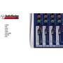 Audio Design PAMX2.711 Mixer professionale 7+1+1 canali - USB e BT paradisesound strumenti musicali on line