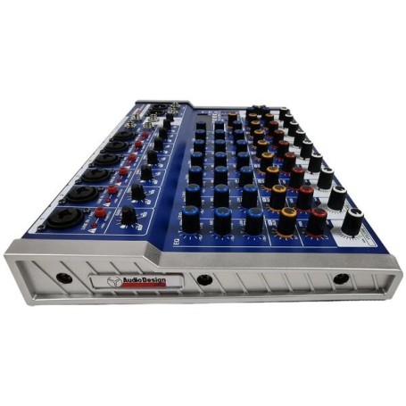 Mixer Prof. 6+1+1 Canali Audio design Usb/Bt 24 effetti Pmx.611-paradisesound.it