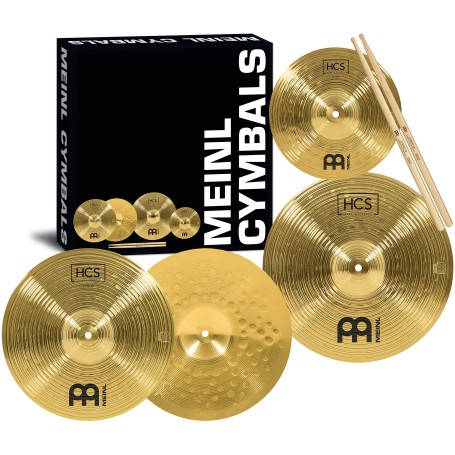 Set piatti Meinl hcs1314+10s paradisesound strumenti musicali on line